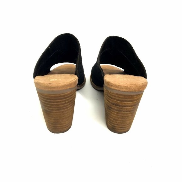 TOMS Size 8.5 W Leather Majorca Mule Sandal - Picture 7 of 9